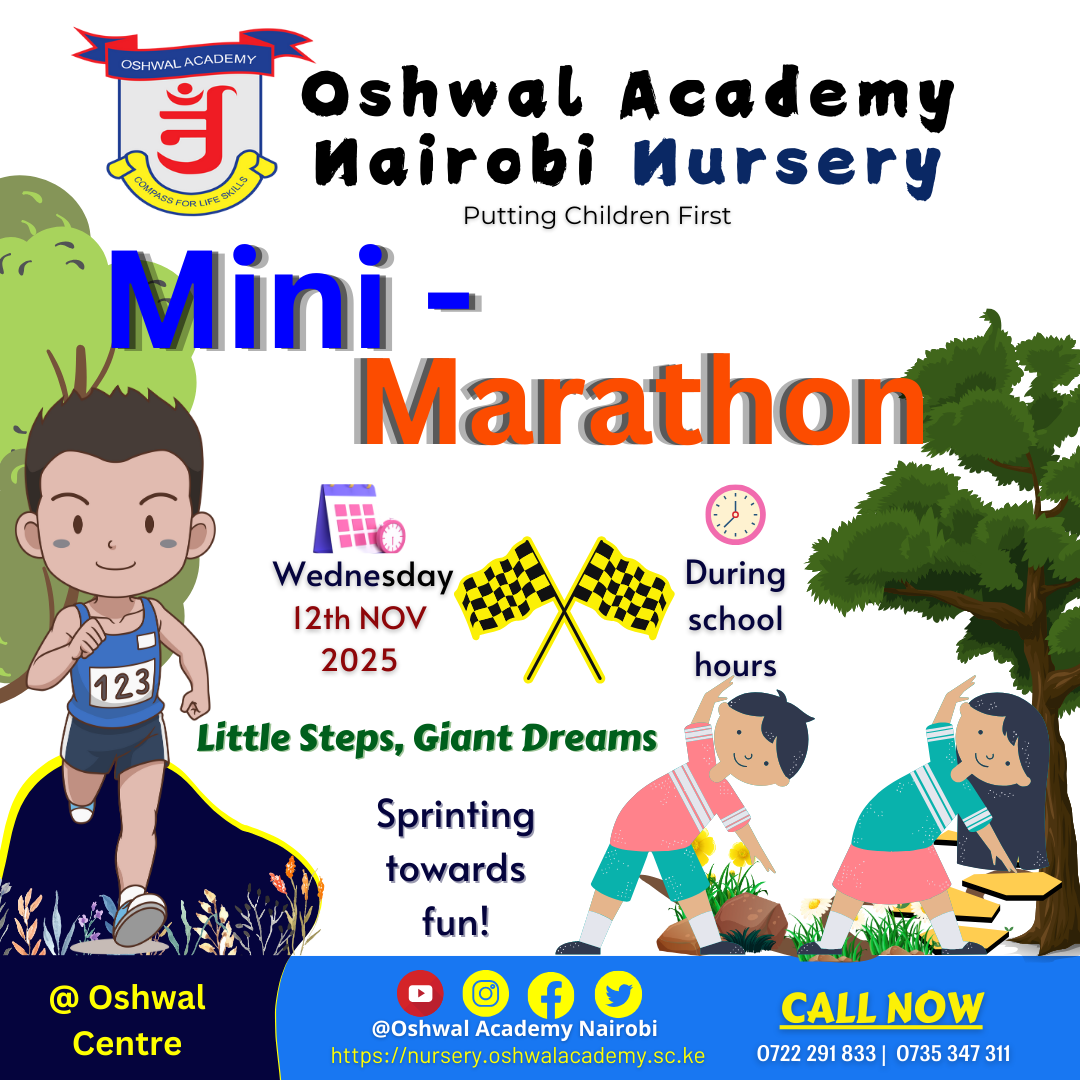 MINI MARATHON | Oshwal Academy Nairobi - Nursery